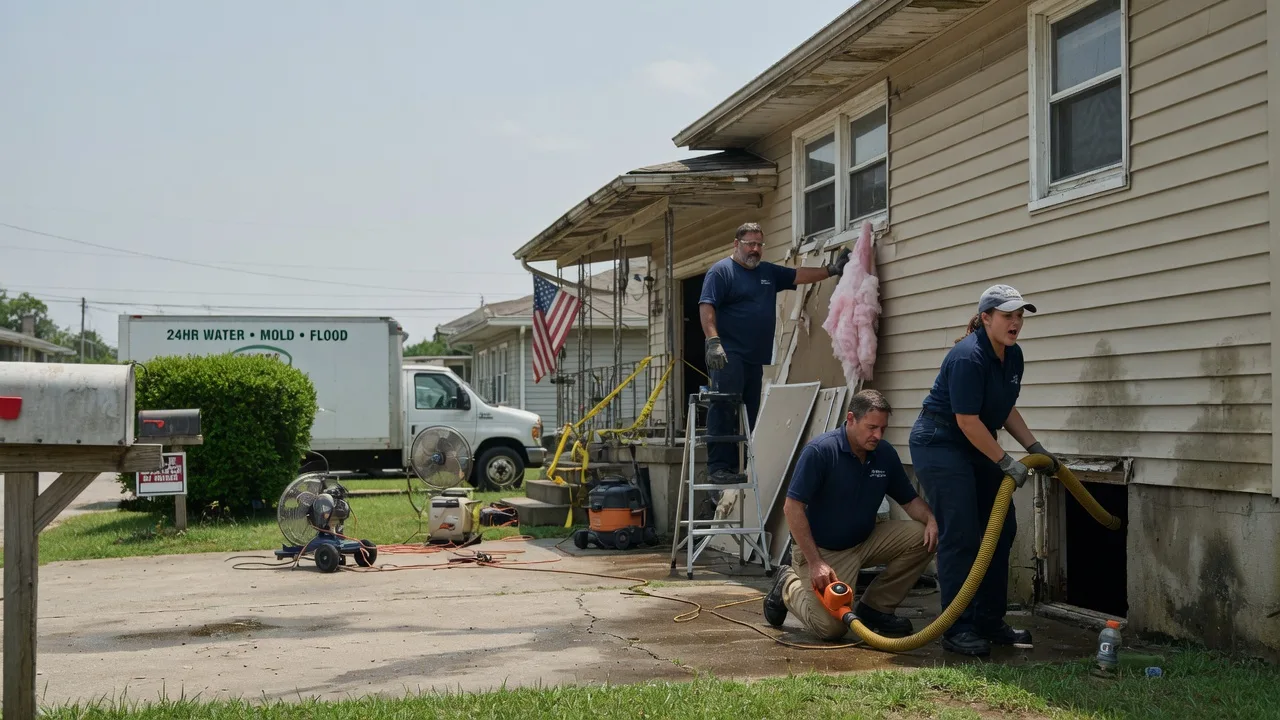 Water Damage Repair in Lane City, TX near me